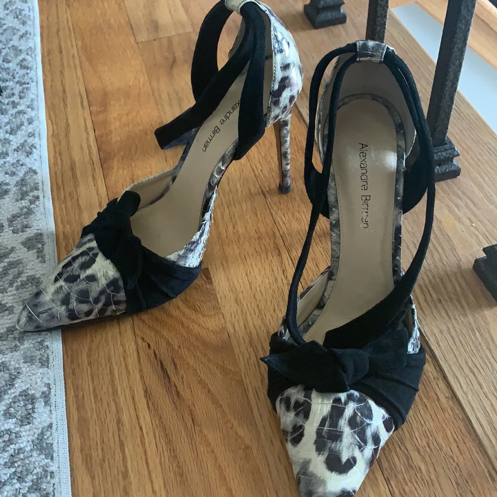 Leopard print python heels - Picture 6 of 6